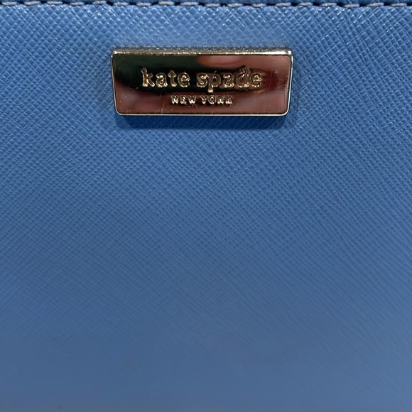 Kate Spade Blue Saffiano Leather Wallet Like New! - Picture 2 of 9